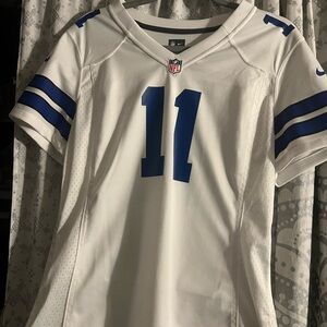 Nike White Jersey with Blue Number 11